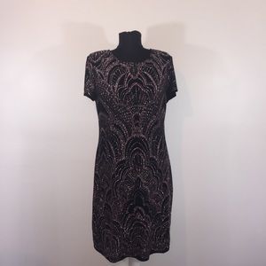 Jump Apparel | black and gold dress